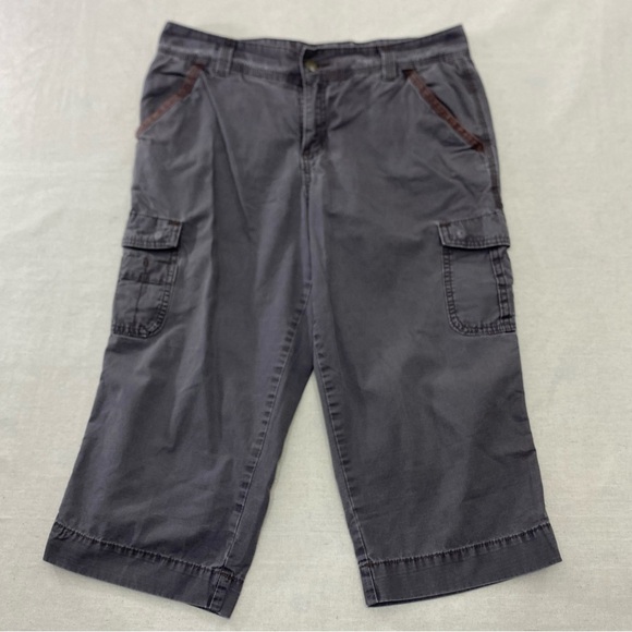 Carhartt Pants - Carhartt Cargo Crop Pants Womens 10 Relaxed Fit Utility Pockets Outdoor Work